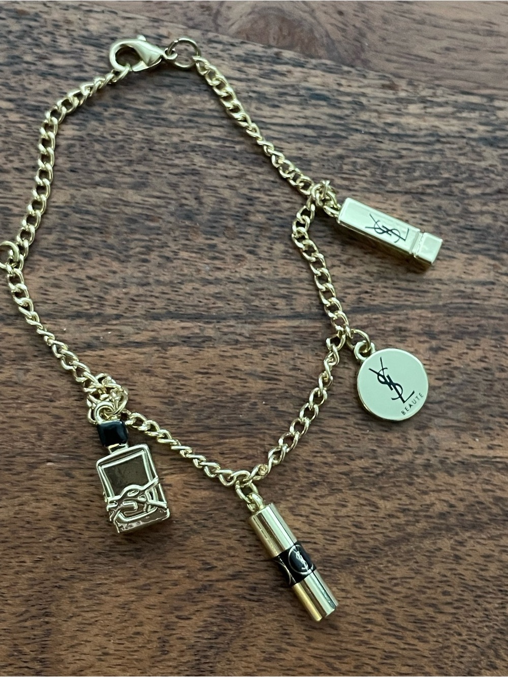 YVES SAINT LAURENT Charm Bracelet & Lip Gloss Bundle - Picture 3 of 10